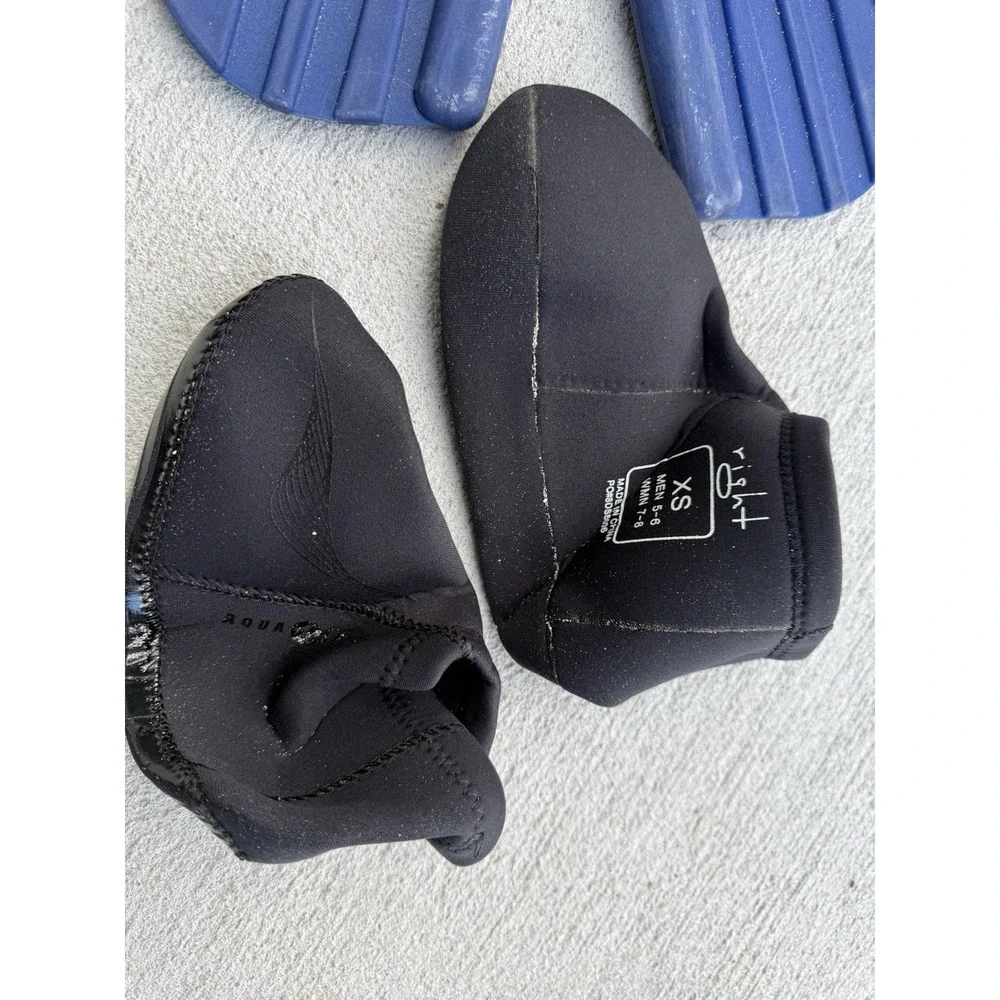 Scuba pro twin jet Fins Size 13-14 Snorkelling Set With Mask Inflatable Safety V